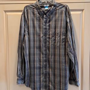 Columbia sportswear long sleeve button down shirt like new size XXL